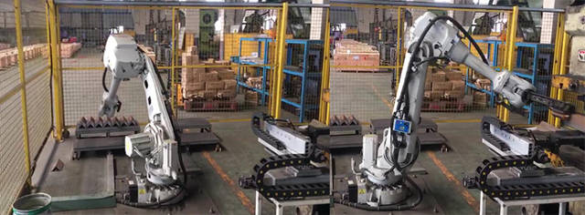 工業(yè)機器人機加工自動化生產(chǎn)線